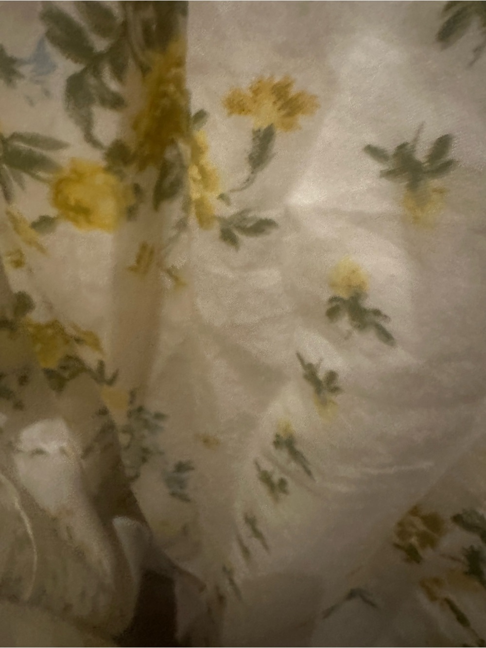 Caroline Constas Camille Print Floral Smocked Cottagecore Midi Dress - Picture 12 of 13